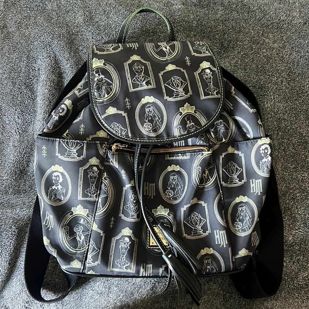 Dooney and Bourke Haunted Mansion Portraits Backpack
